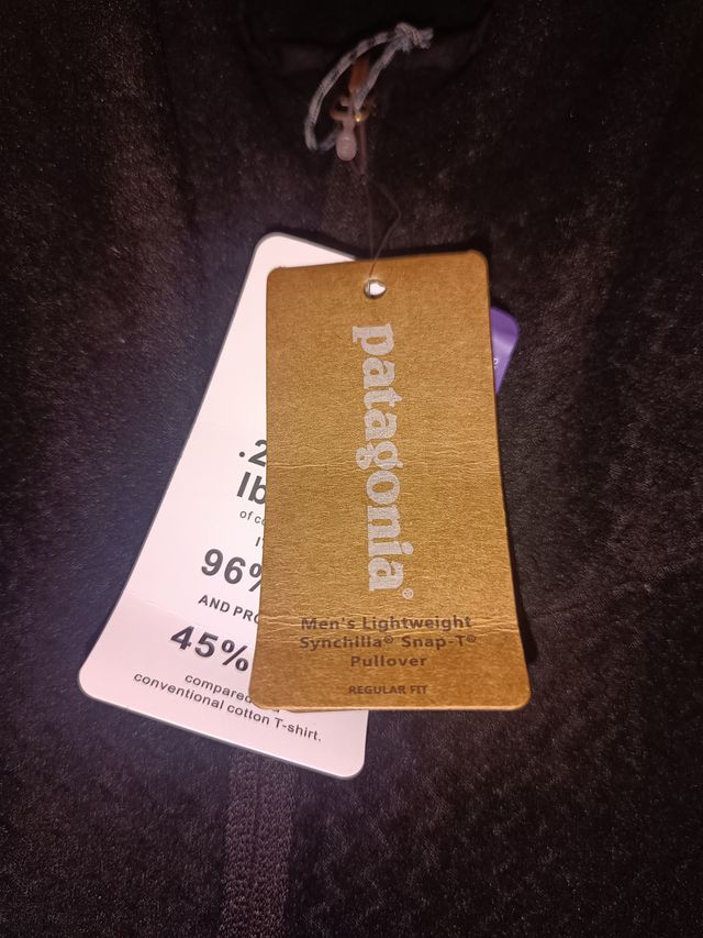 Velo Patagonia Fleece com Capuz Tamanho XL