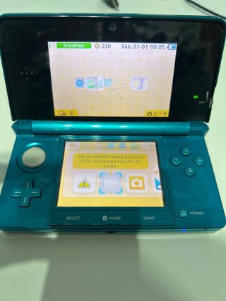 Nintendo 3DS Azul Verdoso