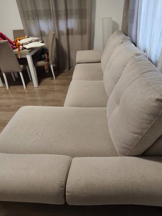 Sofá 3 plazas chaise longue extensible