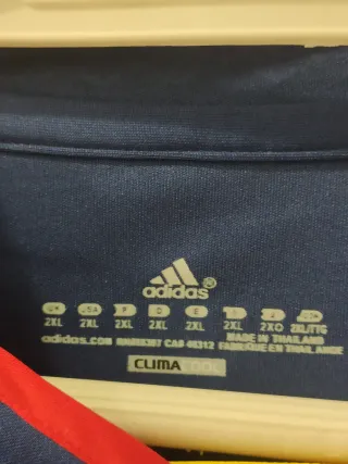 Camiseta España Mundial Sudáfrica. Iniesta 6. XL
