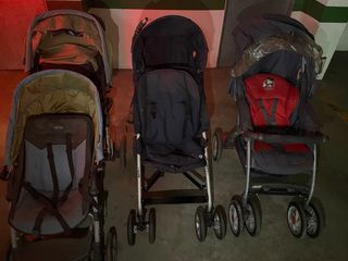 3 passeggini per bambini (1 matrimoniale)