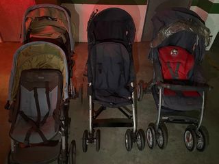 3 passeggini per bambini (1 matrimoniale)
