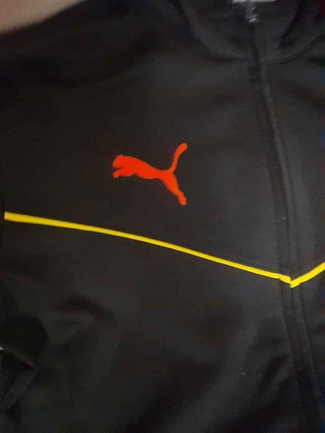 Tuta Puma ragazzo nera taglia s.