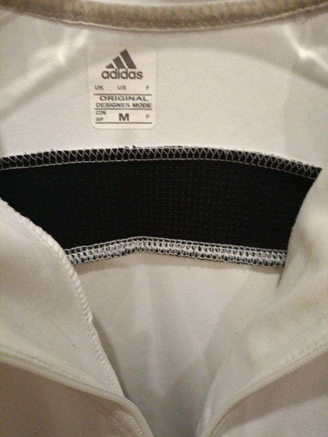 Sudadera Adidas Juventus Blanca Negra