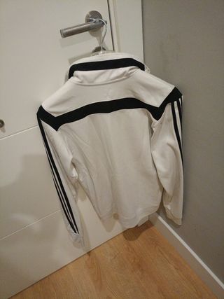 Sudadera Adidas Juventus Blanca Negra