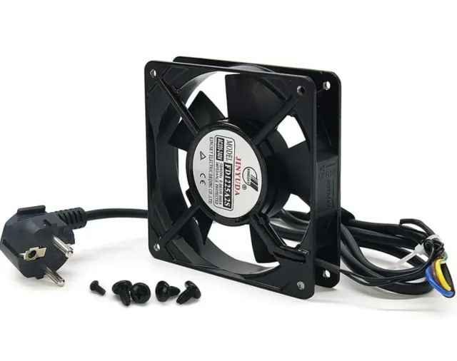 Ventilador Axial Jinyuda FD1225A2S AC220-240V