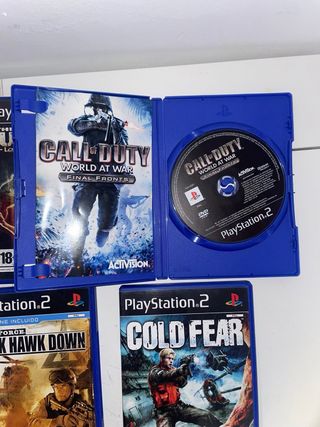 Lote 7 Juegos PS2: FIFA, Area 51, Call of Duty...