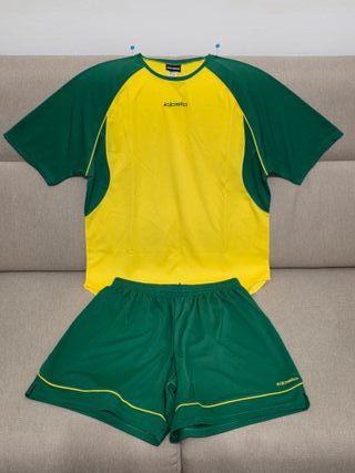 Completo calcio Kipsta giallo/verde