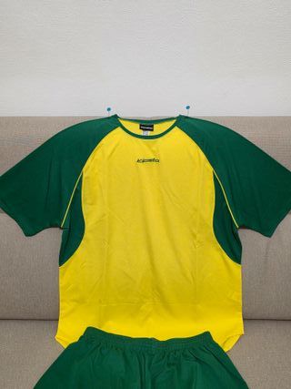 Completo calcio Kipsta giallo/verde