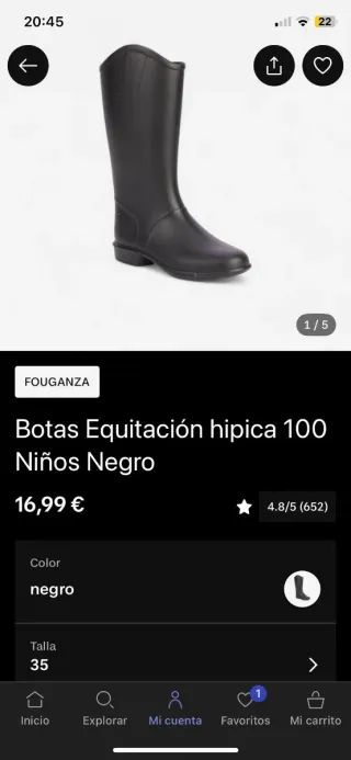 Equitación niña completa para equitacion