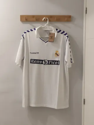 Camiseta Real Madrid retro Reny Picot 7. Talla XL