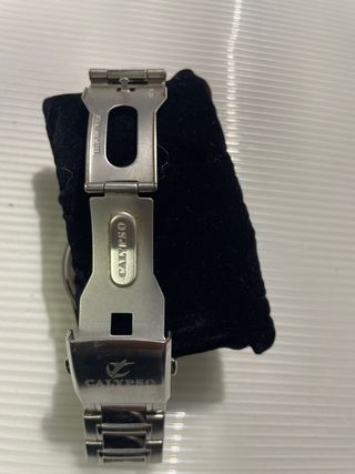Reloj Calypso Hombre Plata y Blanco