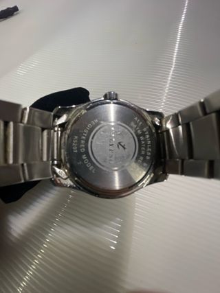 Reloj Calypso Hombre Plata y Blanco
