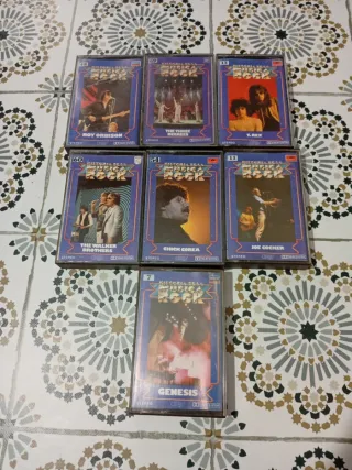 Lote Música Rock Cassettes
