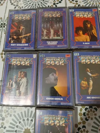 Lote Música Rock Cassettes