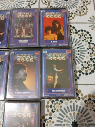Lote Música Rock Cassettes