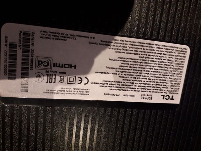 Smart tv pantalla rota.