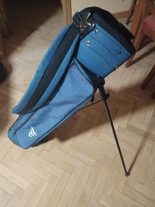 Bolsa trípode de golf azul
