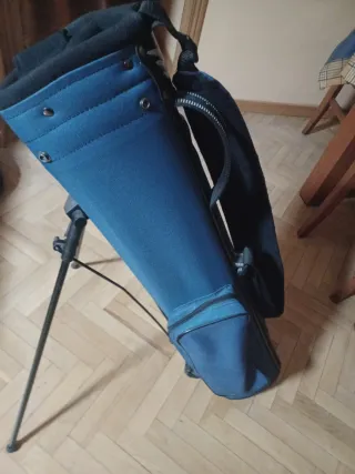 Bolsa trípode de golf azul