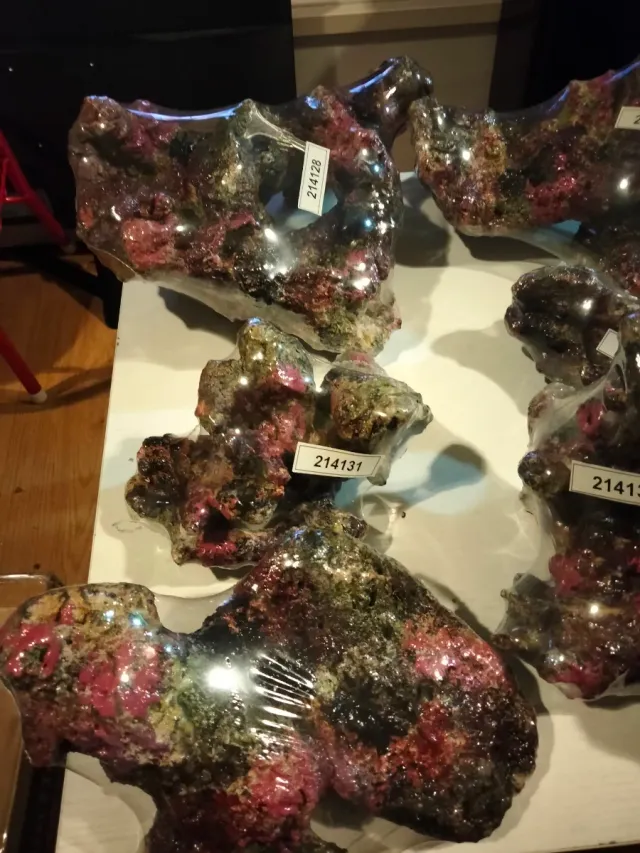 8 Rocas artificiales acuario diorama