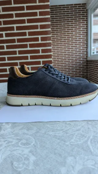 Zapatillas Massimo Dutti Piel y Textil
