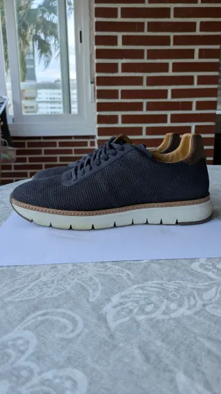 Zapatillas Massimo Dutti Piel y Textil