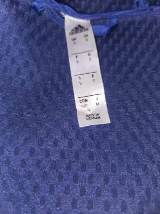 Chaqueta deportiva Real Madrid Adidas azul