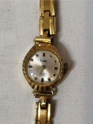 Reloj Curdes Mujer Dorado y Plateado