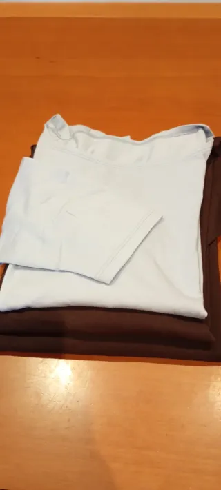 Lote 3 camisetas manga 3/4 chica