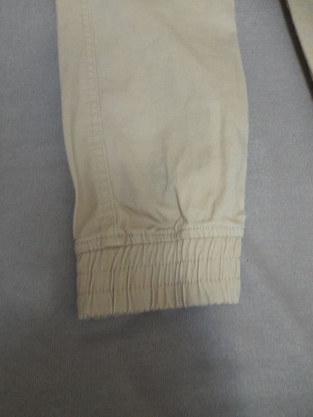 2 pantaloni ragazzo beige/giallo taglia 44