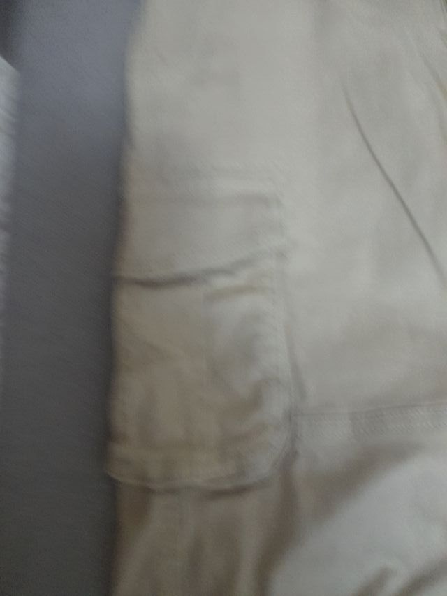 2 pantaloni ragazzo beige/giallo taglia 44