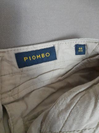 2 pantaloni ragazzo beige/giallo taglia 44