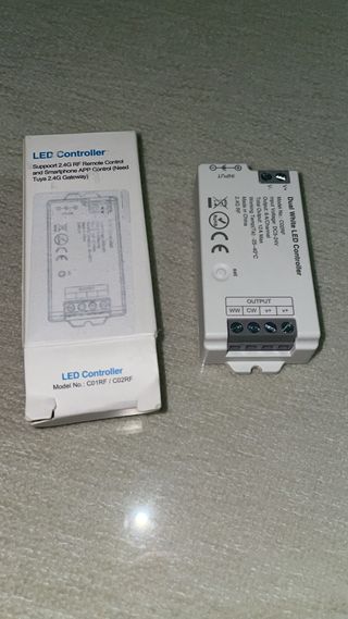 Controlador LED Dual White 2.4G RF