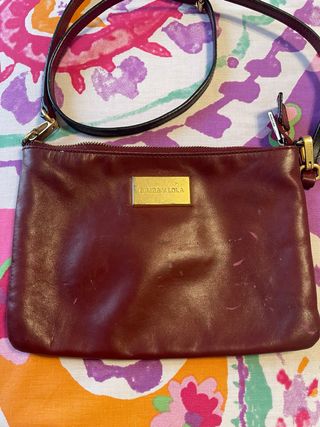Bolso Bimba y Lola PIEL granate