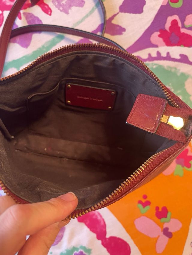 Bolso Bimba y Lola PIEL granate