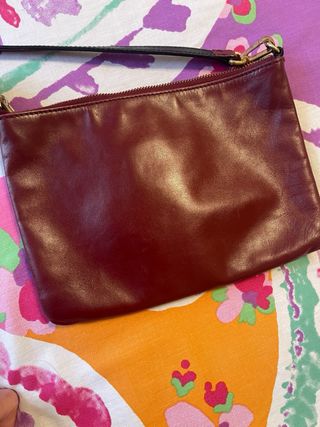Bolso Bimba y Lola PIEL granate