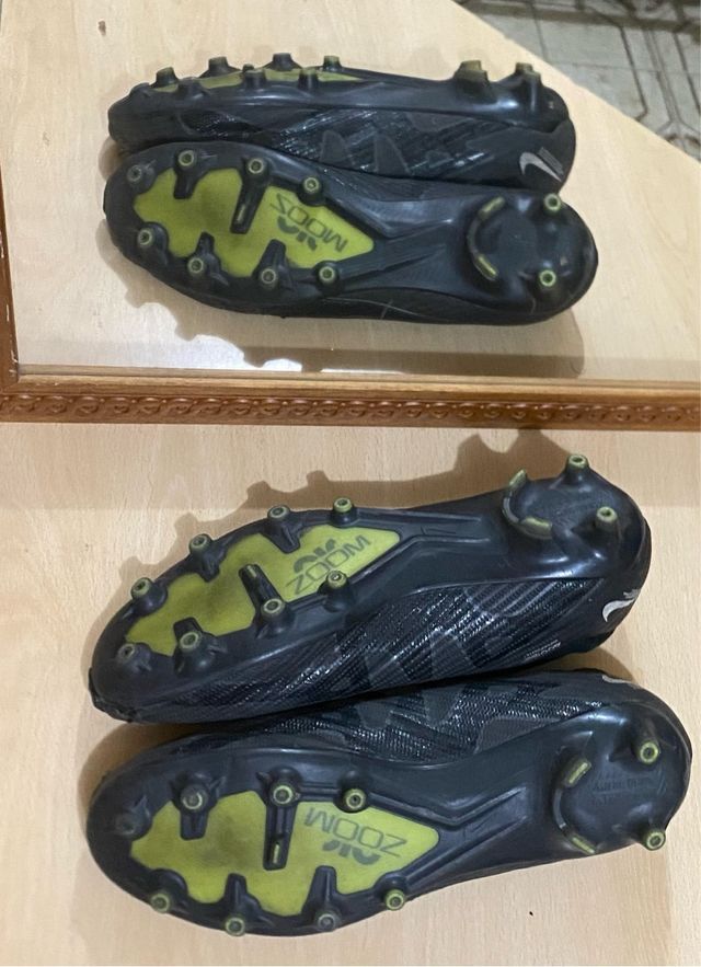 Botas Fútbol Nike Air Zoom Negras