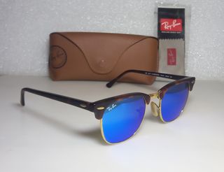 Ray-Ban Clubmaster Azul y Carey