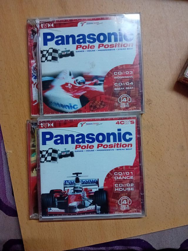 CD Panasonic Pole Position 4CDs