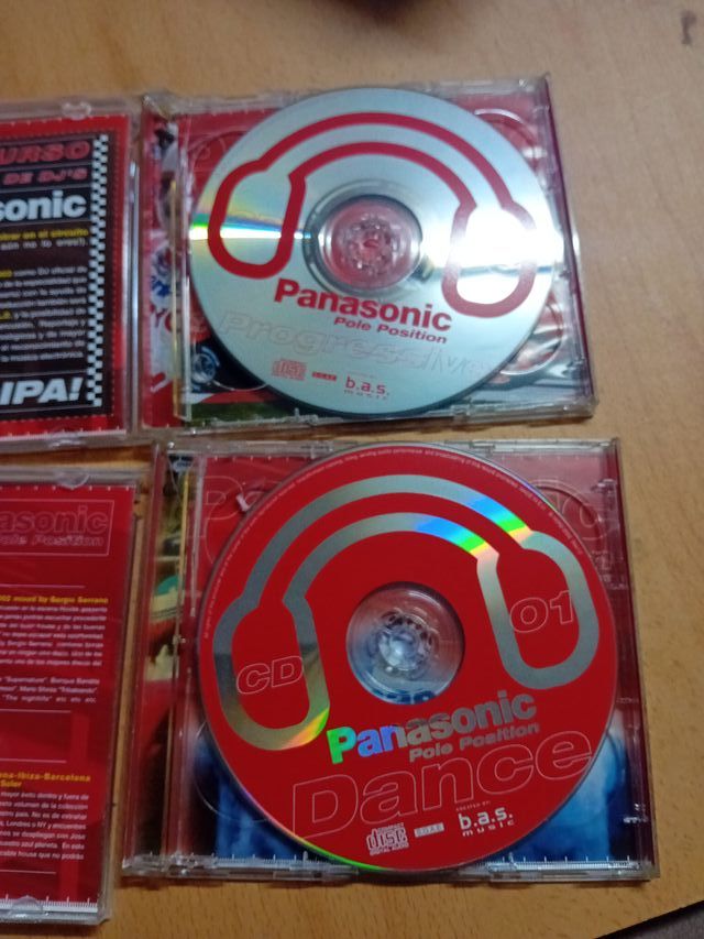 CD Panasonic Pole Position 4CDs