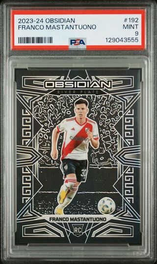 Card Obsidian Franco Mastantuono RC PSA 9 /120