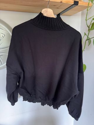 Jersey Salsa Jeans Negro Cuello Alto
