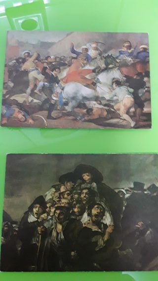 Antiguas Postales Goya Años 70