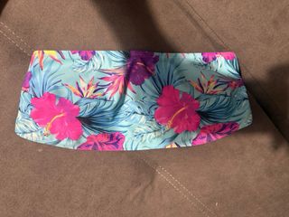 Top Bikini Flores Tropicales Talla Única