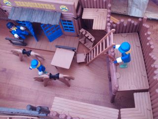 playmobil fuerte ref 3773 del años 1984, la torre 