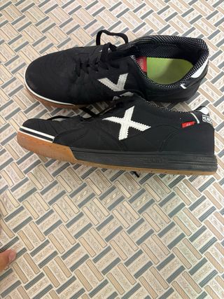 Zapatillas Fútbol Sala Munich Negras