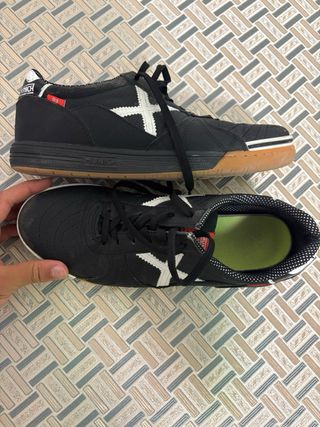 Zapatillas Fútbol Sala Munich Negras