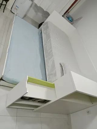 Cama infantil dos alturas