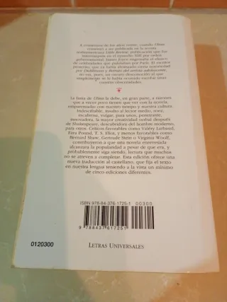 Ulises (Letras Universales / Universal Writings...