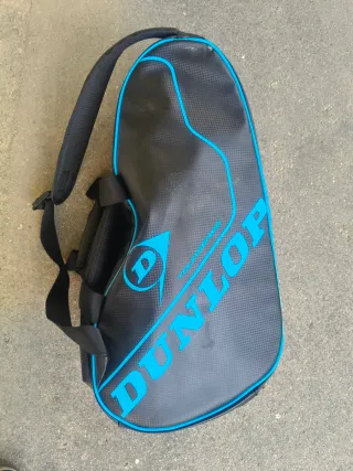 Paletero Dunlop Tour Series Negro/Azul